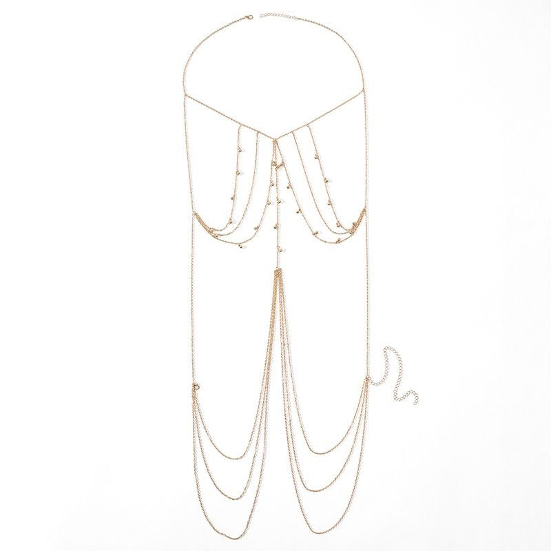 Women Fashion Multi-Layer Chain Body Chain